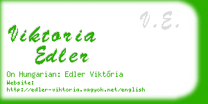 viktoria edler business card